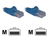 COMPUTER GEAR 15m RJ45 to RJ45 UTP CAT 5e stranded network cable [BLUE]